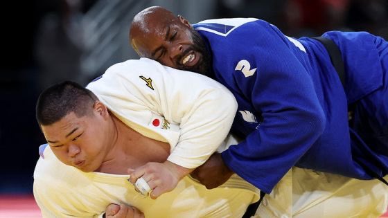 Tatsuro Saito 🇯🇵 est le fils du double Champion Olympique 🥇 Hitoshi Saito

Depuis petit, il n’a qu’un objectif: vaincre Teddy Riner
A 22 ans c’est sur lui que repose le Japon dans la caté des +100kg

Il s’est finalement pris 2 ippon par Riner en 2 combats.

Dingue.
#Paris2024