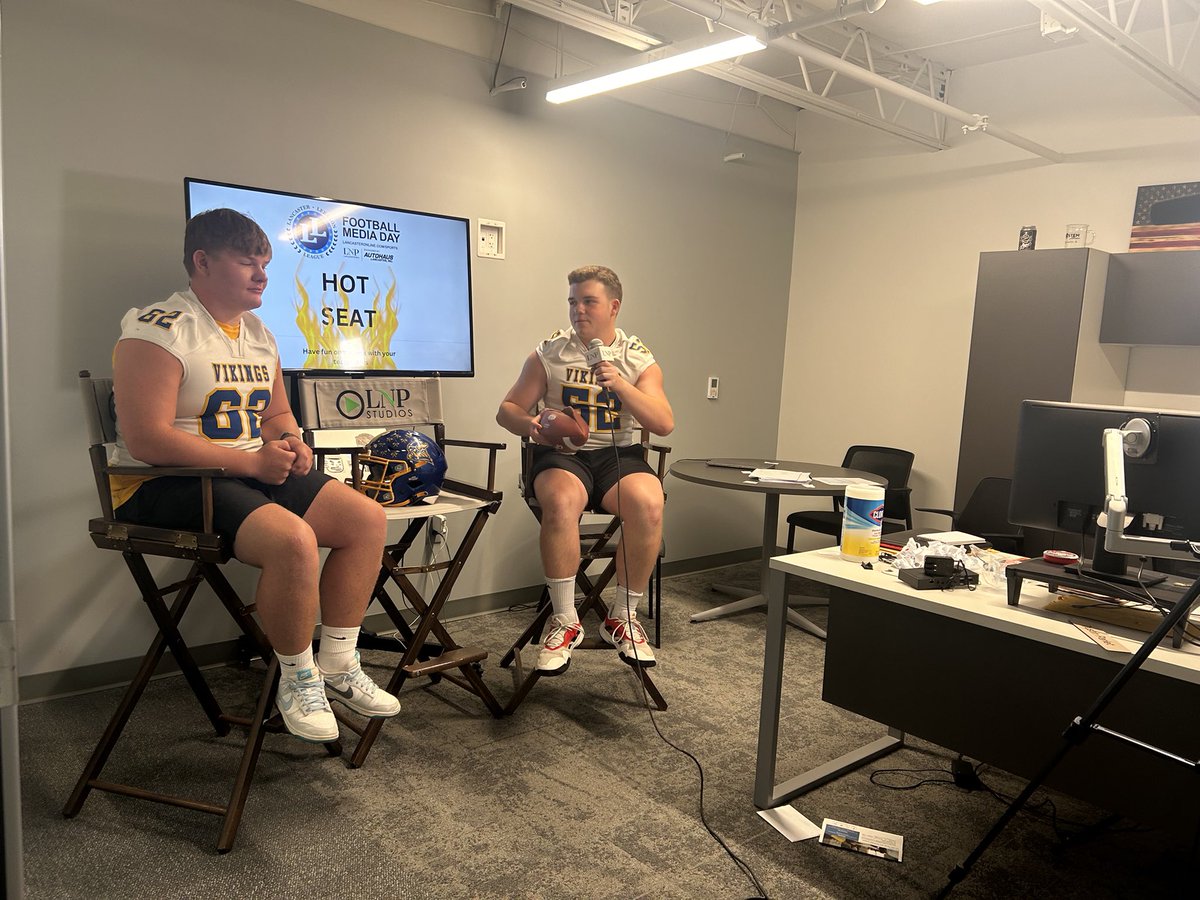 NLVikingsFB's tweet photo. 2024 L-L Media Day ✅

About that time!

#nlvikingsfb https://t.co/DZ8qmmzwPD