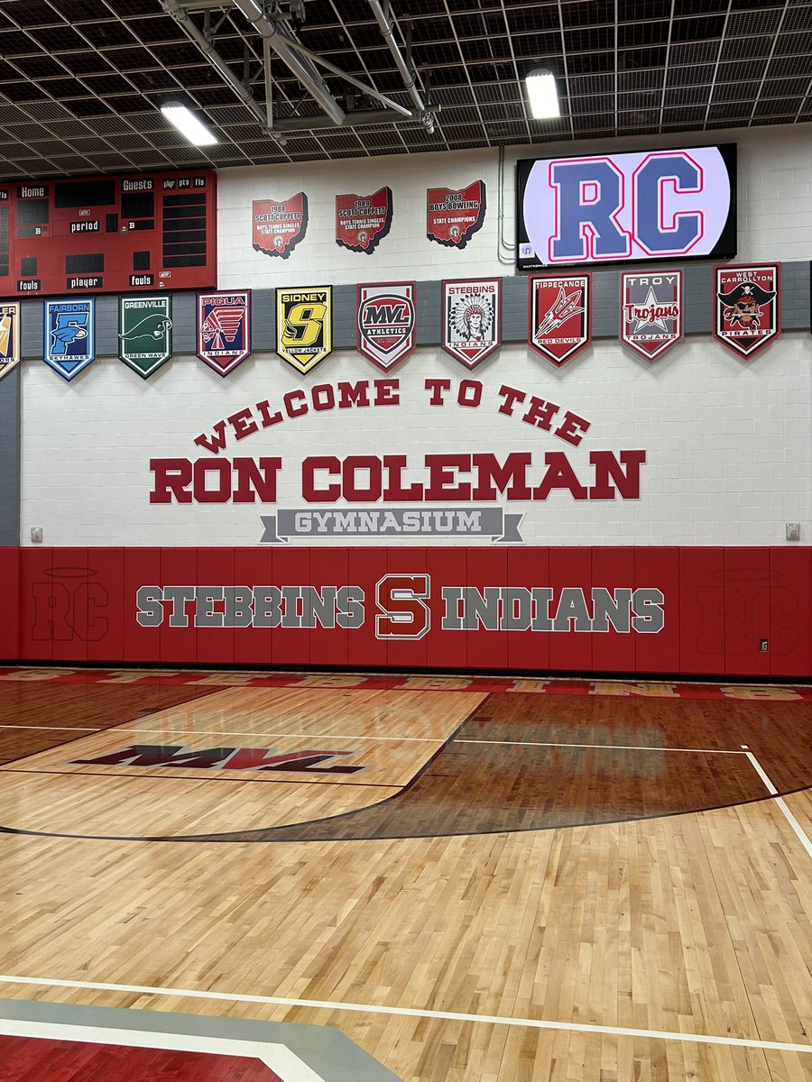 The Gym is officially the Ron Coleman Gymnasium.
