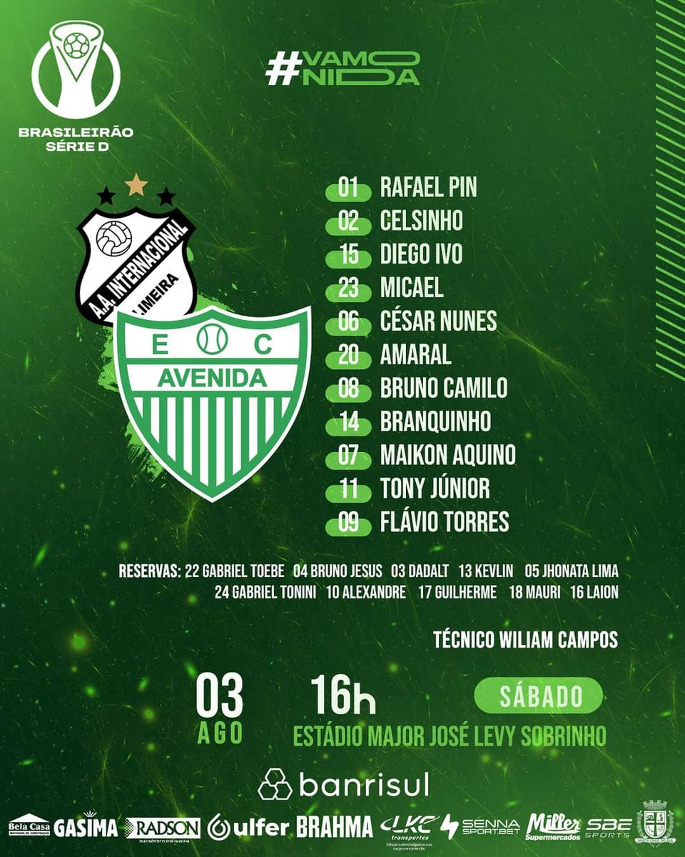 Esporte Clube Avenida tweet media