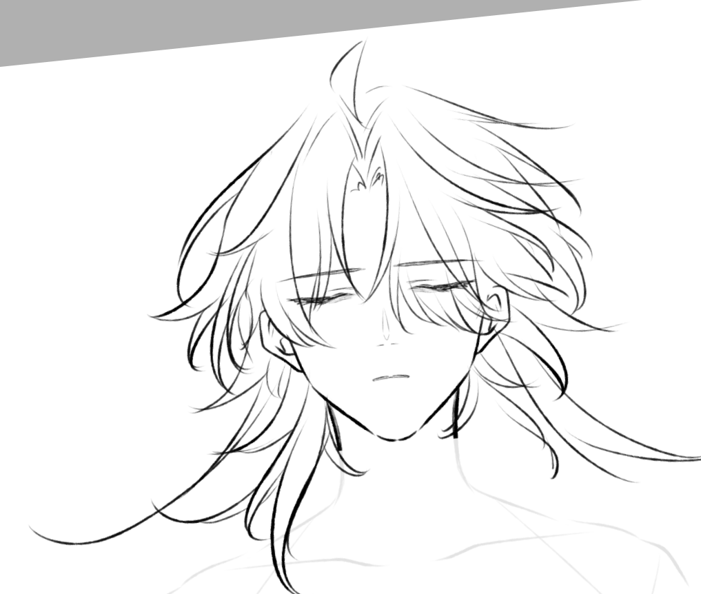 今日顔描くの上手い日かもしれない 