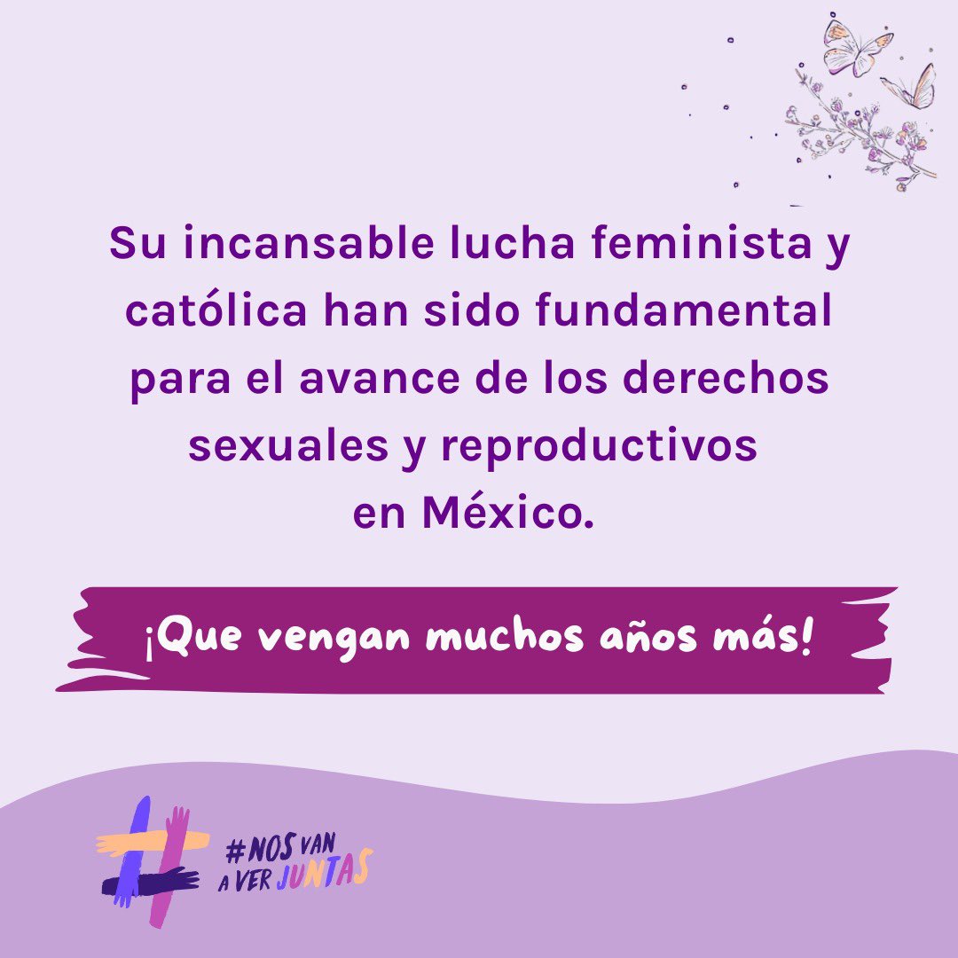 Feliz 30 aniversario a nuestras queridas compañeras de <a href="/CDDMexico/">Católicas México</a> !! 💜💚