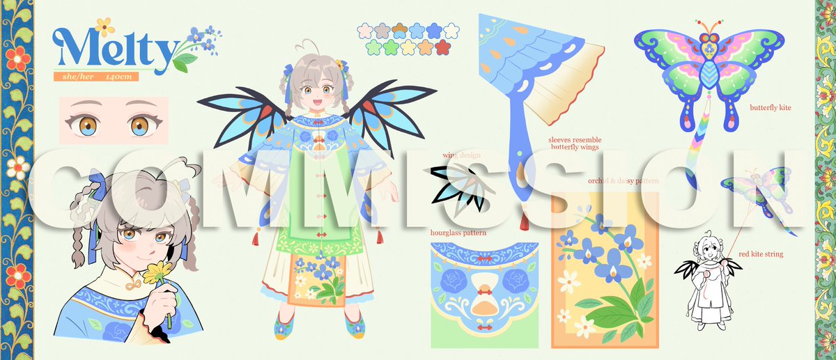 Outfit comm for @/nyakutagawa ⌛️🦋

Thank you sm for commissioning!🥰