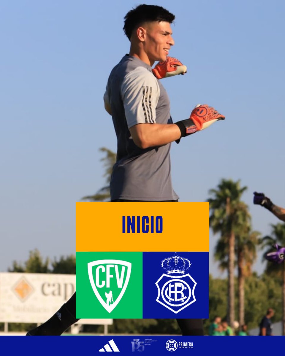 🕕⚽️ Comienza el partido en el Estadio Municipal Villanovense.

🤜 ¡VAMOS! 🤛

🟢⚪️ #VillanovenseRecre 💙🤍