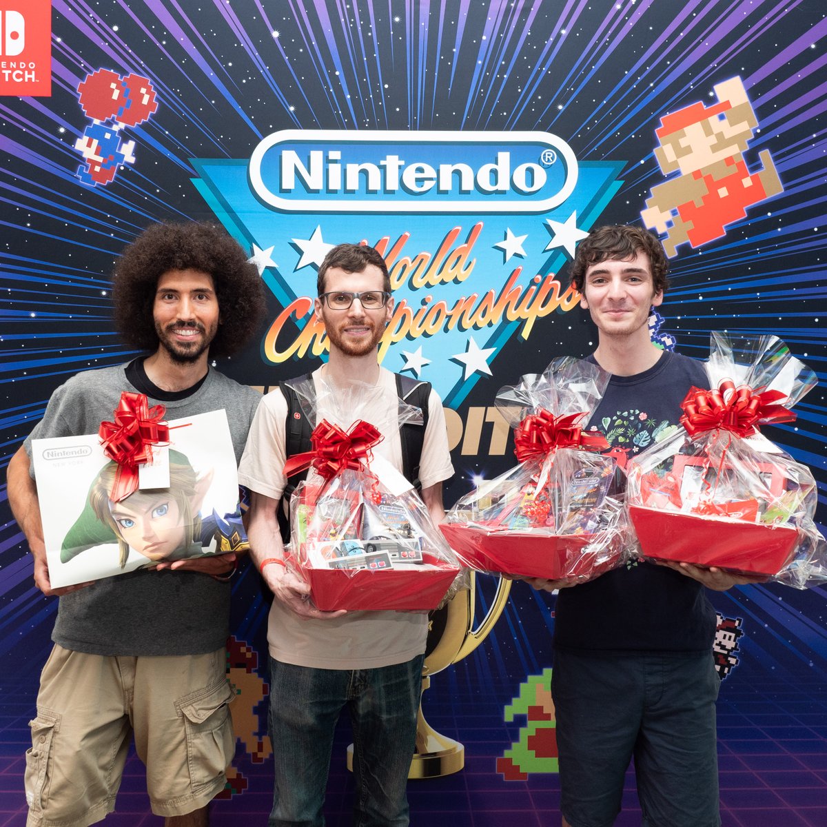 NintendoStoreUS's tweet image. Congratulations to the winners of the Nintendo World Championship: NES Edition tournament at #NintendoNYC!

Thank you to everyone who participated!
