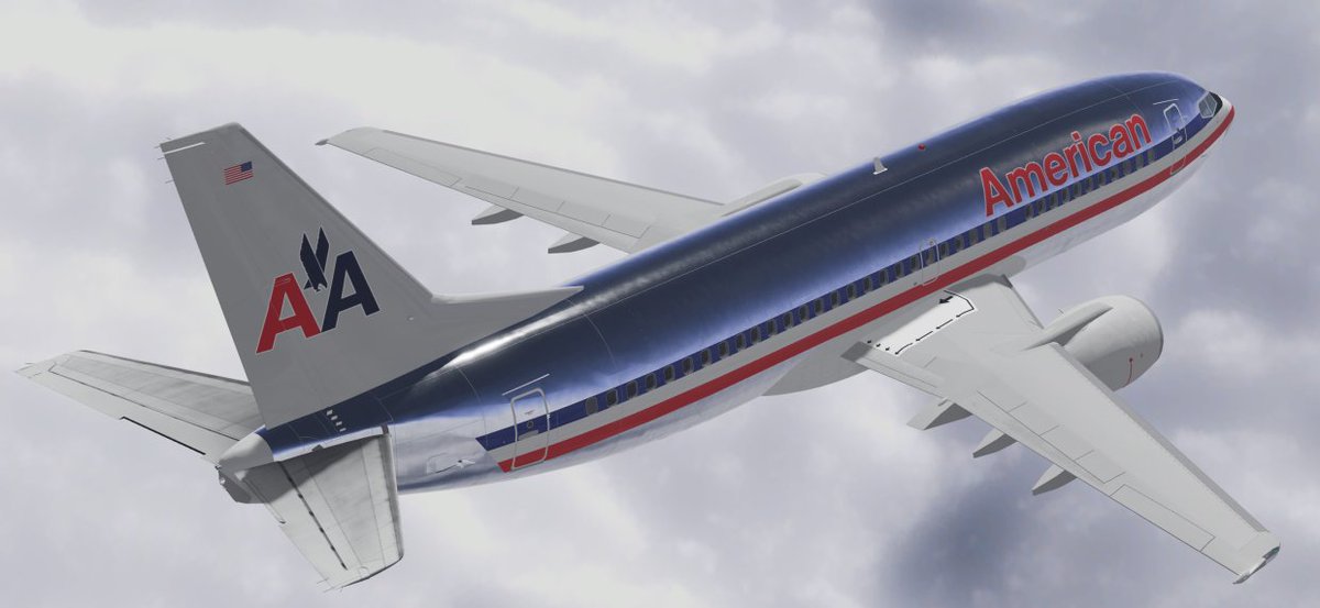 AAmericanWay's tweet photo. Every day to the USA.

Boeing 737-300 service coming soon.
#roblox #roaviation #americanairlines https://t.co/2sPVvlhUTH