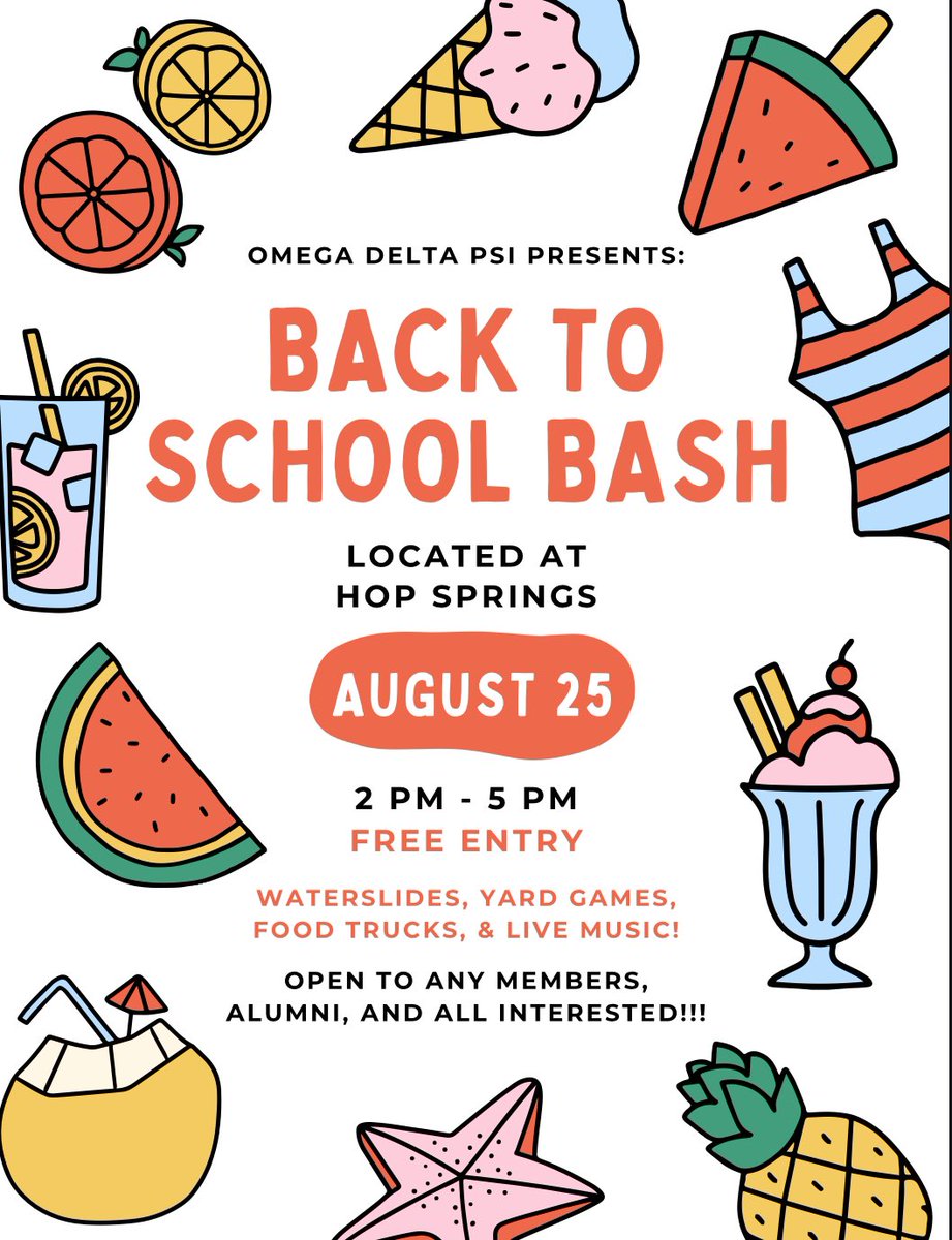 Not doing anything August 25? Come hang out with us!!