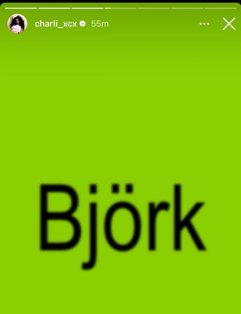 bjorkspears's tweet photo. reminder that charli once posted this so I don’t see a collab between them very far actually https://t.co/IN00udqfHk