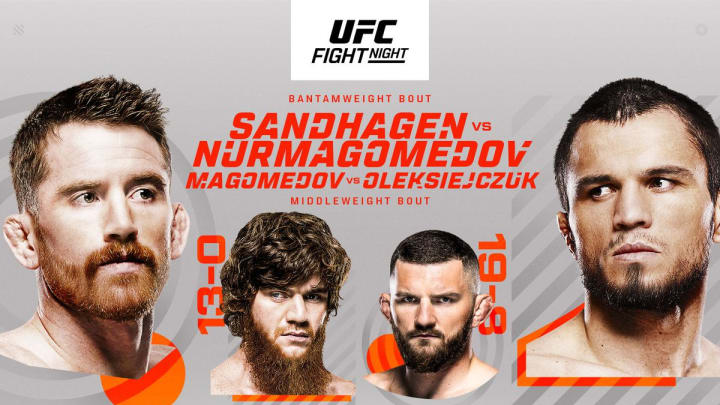 It's Saturday, you dorks - so you know what that means.😏

IT'S FIGHT DAY, BABY. 

And it's a early card, so eat your breakfast and prepare for fight.🍳

🥊UFC on ABC: 
🥊Sandhagen vs. Nurmagomedov
🥊Prelims: 11AM CST
🥊Main Card: 2PM CST

Go get beers, it's almost fight time. 🍻