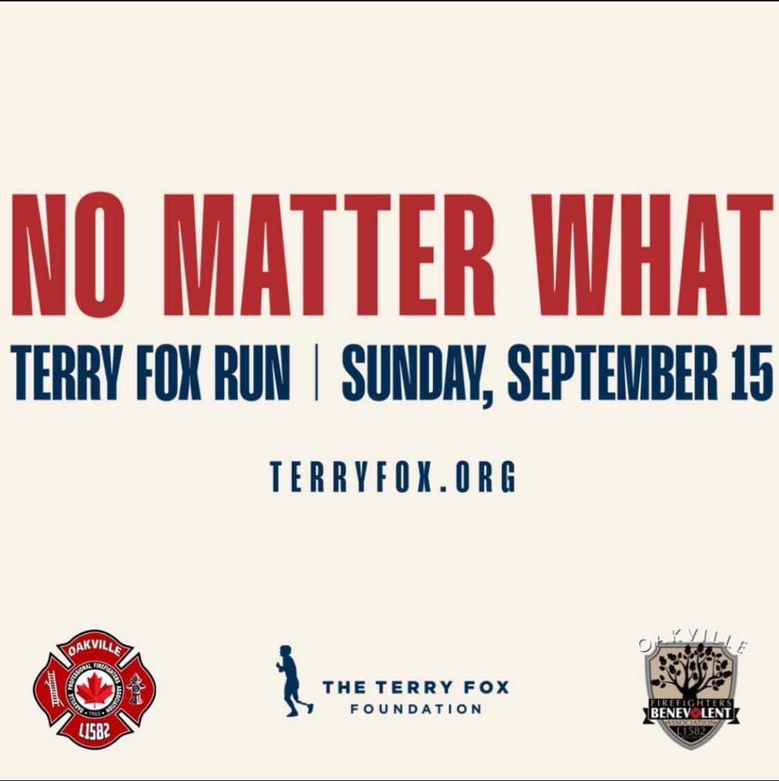 Hey Canada!  The Terry Fox Run is only six weeks away, and it’s time to sign up! It’s a Canadian tradition, and an amazing cause. <a href="/PamDamoff/">Pam Damoff 🇨🇦</a> , thanks for cracking the whip, team Oakville Firefighters will be there!  Terry Fox Run Oakville The Terry Fox Foundation