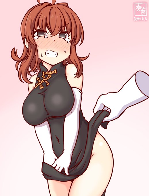 「ちぃっ! なんだよ好き放題やりやがって…!」

#艦これ版真剣お絵描き60分一本勝負_20240803
#嵐 