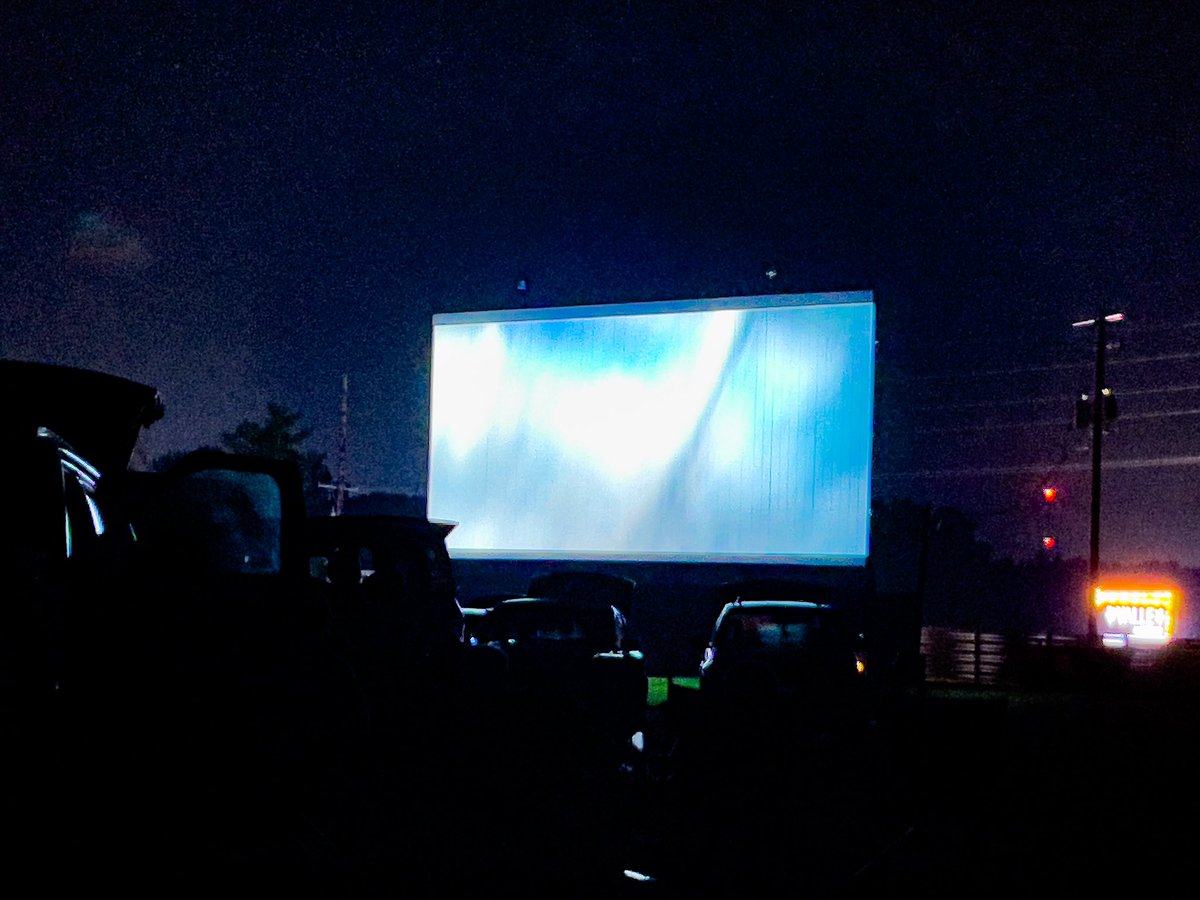 First visit to  the historic <a href="/ValleDrivein/">Valle Drive-In</a> to see <a href="/Twistersmovie/">Twisters</a> Fun night in the middle of a Newton cornfield!