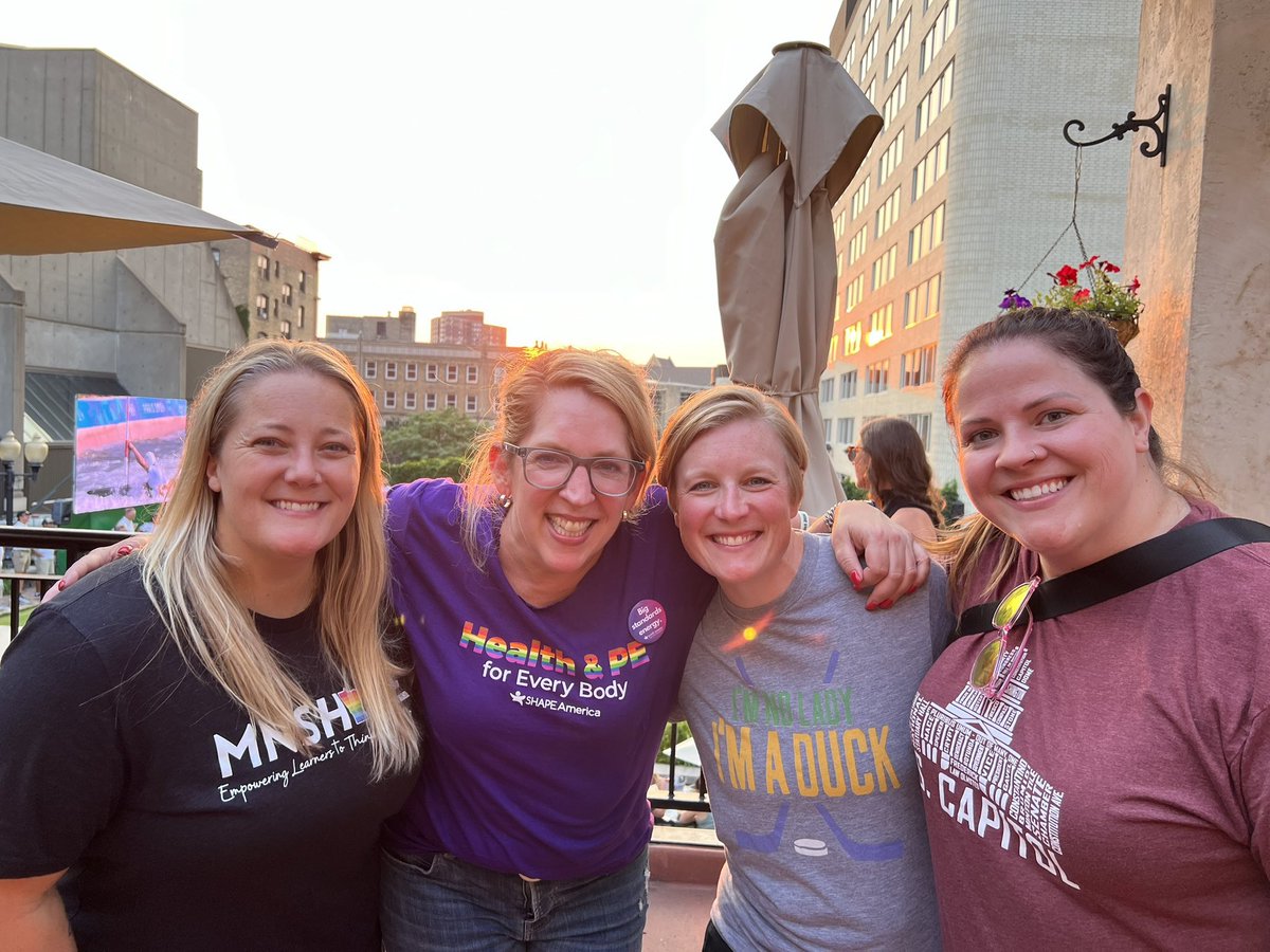 SHAPEAmericaCEO's tweet photo. @SHAPEAmerica Spending time with these amazing #HPE leaders &amp; so many others at the @SHAPEAmerica #SHAPESummer Institute, of course! 

#whatmadeyourweek https://t.co/pBUTaaOGxD