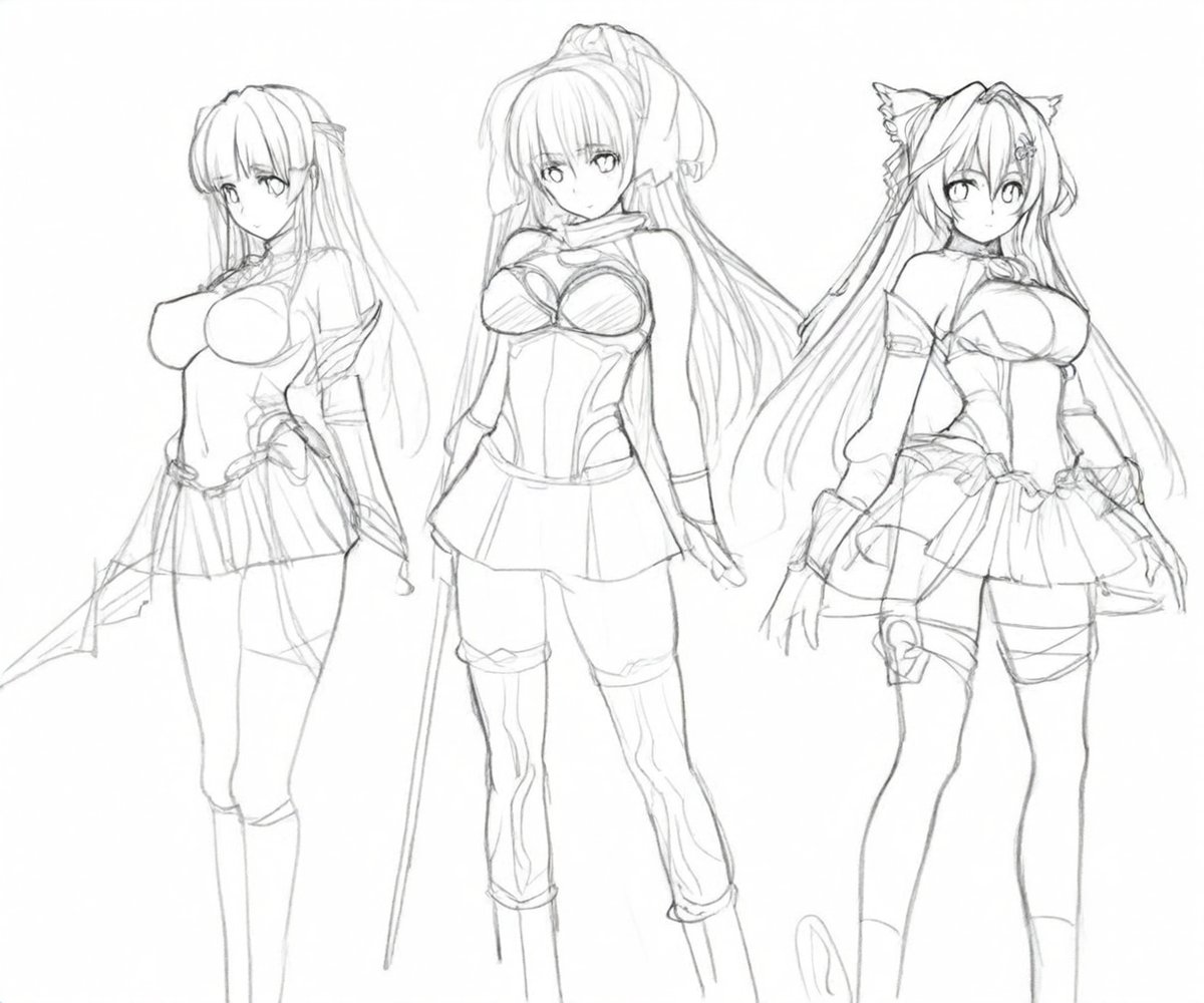 3DCGをスケッチ風に
加工する機能で遊んでみる 