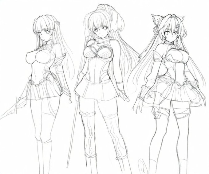 3DCGをスケッチ風に加工する機能で遊んでみる 