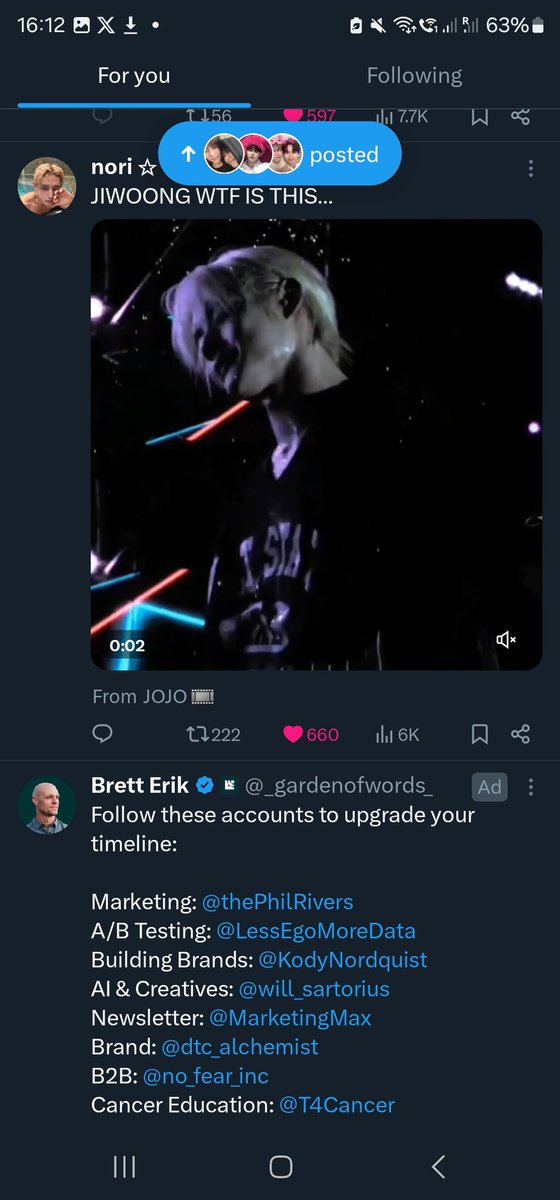I think X and I have different ideas of what a good timeline looks like 😭