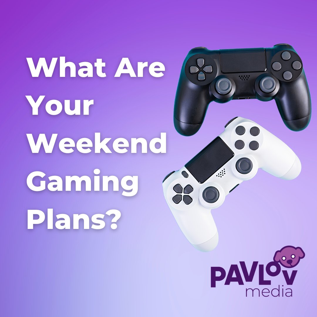 Comment below your weekend gaming plans. 👇

#gaming #gamer #weekendgaming