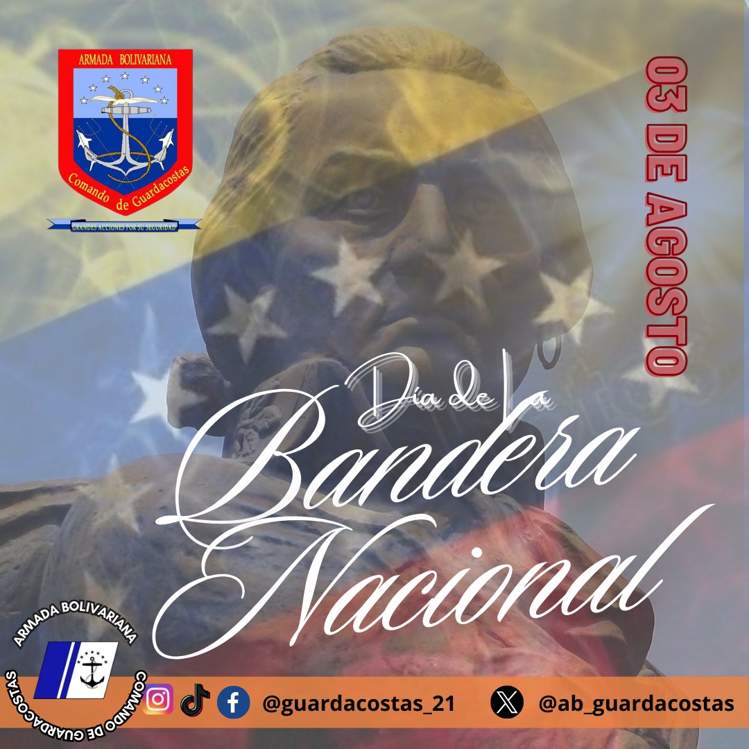 Un día como hoy, hace 218 años, el A/J Francisco de Miranda junto a su Expedición Libertadora tocó estas tierras en la Vela de Coro y ondeó por primera vez la bandera tricolor, símbolo sagrado que hasta nuestros días, orgullosamente nos identifica ante los pueblos del mundo.