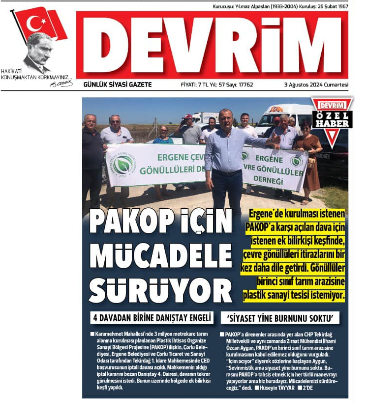 muratsevgi's tweet photo. #PAKOP
#Çevre_Mücadelesi_Devam_Ediyor! https://t.co/NyTvUhEfyS