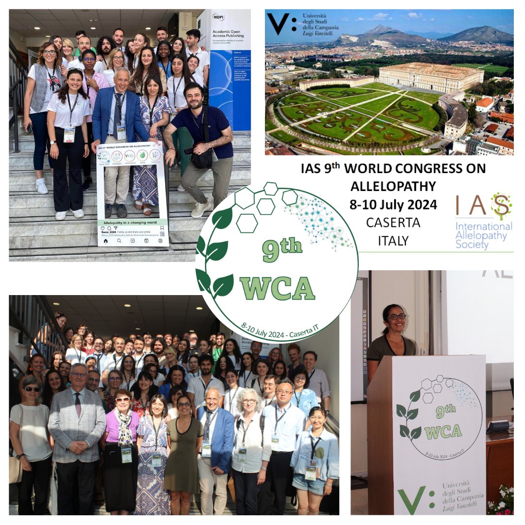 The Photo gallery of the 9th WCA is now online! allelopathycongress.org/photo-gallery/