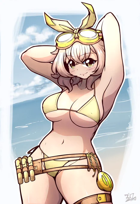 Daily Hazel Fact (33 of 100)Despite her small stature, she's actually pretty strong; her strength is comparable to three abled men. This is why she can lift her gears with no problem as well as being appointed by the Guild as one of the heavy lifters#100hazelfacts 