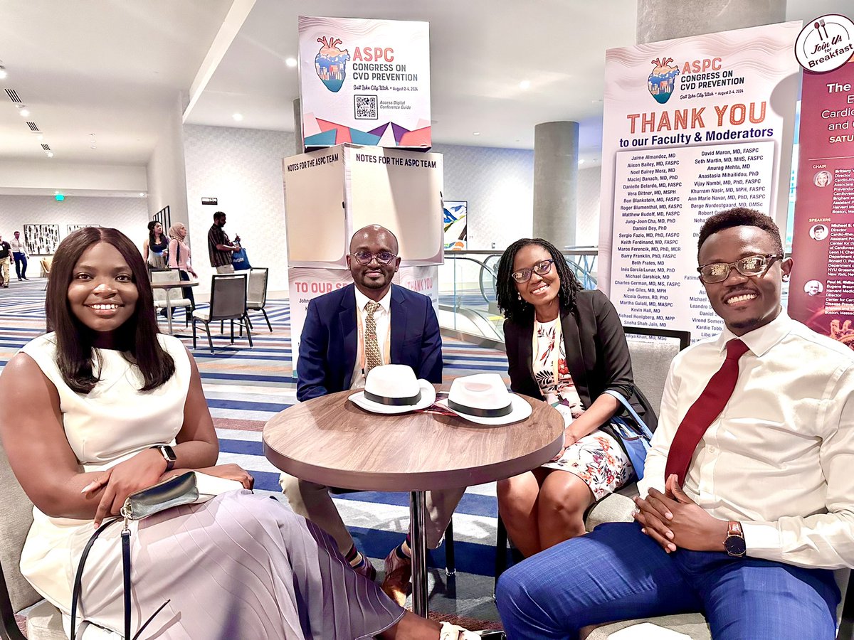 mark anthony ntow (@mcntow) on Twitter photo Great meeting these beautiful minds at the #ASPC2024 Congress on CVD prevention in Salt Lake City Utah!! <a href="/PamelaAlebna/">Pamela Alebna MD MPH</a> <a href="/GracePatrice_/">Grace Patrice Anyetei-Anum</a> <a href="/mathias_lalika/">Mathias Lalika, MD, MPH</a> . We had a great time!! Great meeting these beautiful minds at the #ASPC2024 Congress on CVD prevention in Salt Lake City Utah!! <a href="/PamelaAlebna/">Pamela Alebna MD MPH</a> <a href="/GracePatrice_/">Grace Patrice Anyetei-Anum</a> <a href="/mathias_lalika/">Mathias Lalika, MD, MPH</a> . We had a great time!!