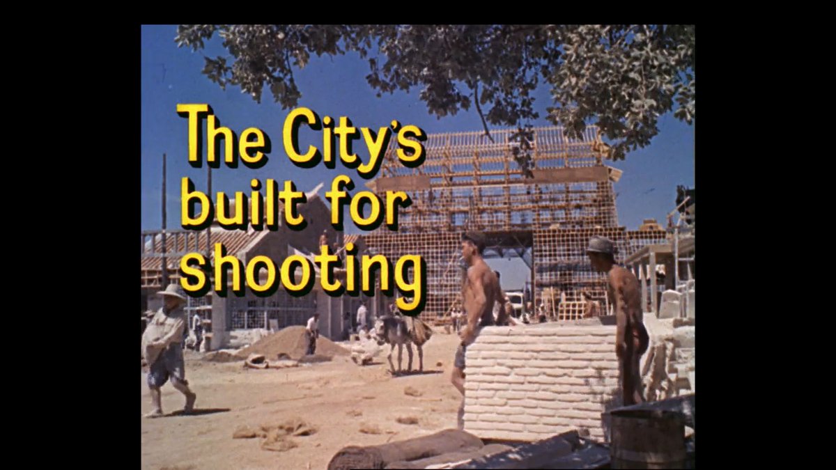 TalkingPicsTV's tweet image. A sixties look at the studios of #Pinewood and #Shepperton in LOOK AT LIFE: THE CITY'S BUILT FOR SHOOTING (1960) 5:45pm on #TPTV