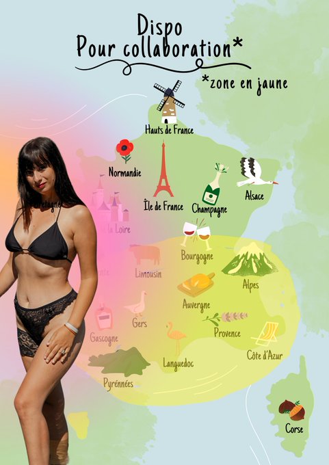 🚨🚨 avis aux coll&egrave;gues   Je suis dispo pendant tous les mois d ao&ucirc;t pour des collab dans la zone jaune<a href="/tag/collaboration"class="tags"><span>#collaboration</span></a><a href="/tag/collab"class="tags"><span>#collab</span></a>