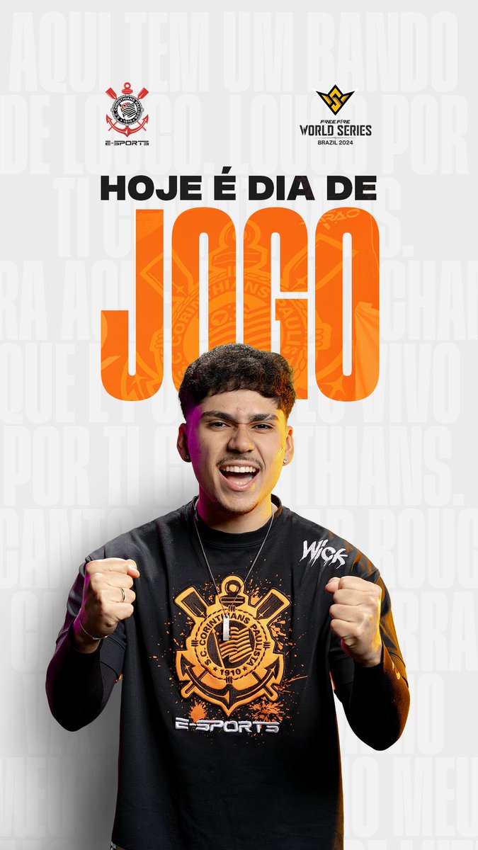 sccp_esports's tweet image. Hoje é dia de guerra pelos palcos da #FFWS @FFesportsBR 

As 13h o Timão estará on-line para muita trocação insana, e aí estará na torcida? 🔥

Deixe seu #VaiCorinthians aqui nos comentários 👇