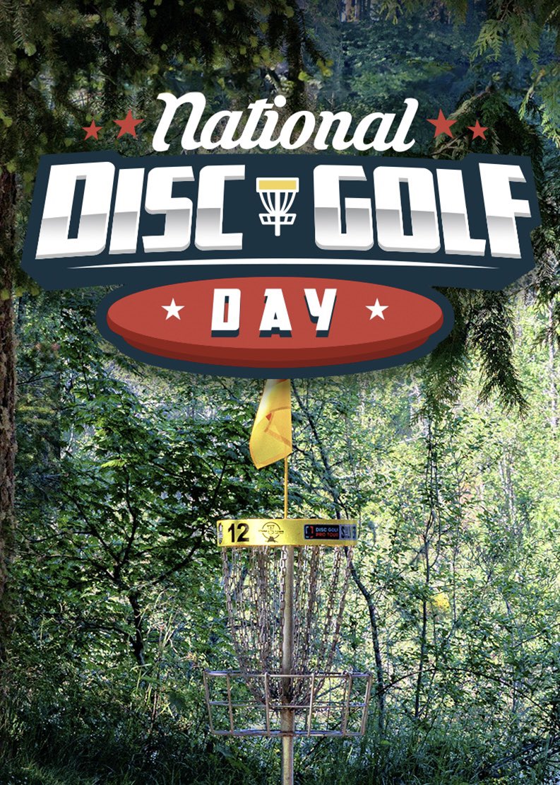 InnovaDiscs's tweet photo. Wishing you all a Happy National Disc Golf Day! 🥳🥏🎊 #discgolf #innovadiscs https://t.co/aOjrDOYzbb