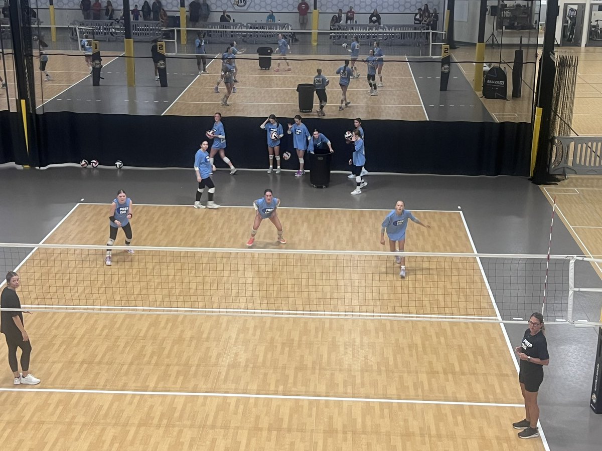 Love this view from the nest at Sting! Watching Liberos and middles. 

Liberos passing a “3” 
Abby Abramowski - Wisco <a href="/stingvb1988/">Milwaukee Sting 🏐</a> 
Tess Tortorello - Naz (IL) <a href="/AdversityVbc/">Adversity VBC</a> 
Mya Rothe - Kiel - <a href="/onewisconsinvbc/">One Wisconsin Volleyball Club</a> 
Brooklyn Winner - <a href="/westoshavball/">Westosha Central VB</a> <a href="/stingvb1988/">Milwaukee Sting 🏐</a> 
#pdfreshmanwi