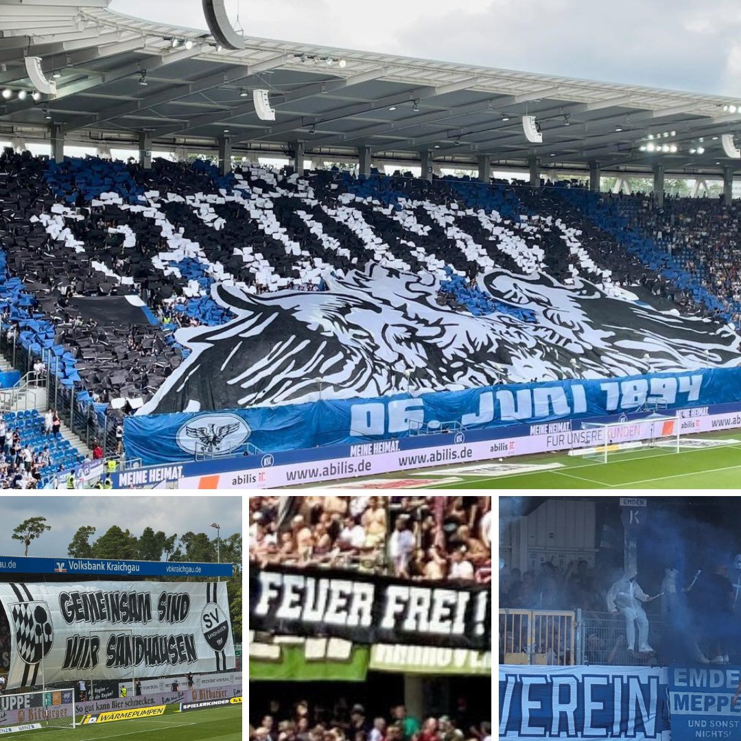 FasziFankurve's tweet photo. Mittlerweile sind Fanfotos von 10 Partien des aktuellen Spieltags online. Schaut euch die Choreografien & Pyroshows an 👉 https://t.co/YnySRCRByu #KSCFCN #SVSOSN #H96SSV #BSVSVM #BSCSCP https://t.co/J0ka2JcReG