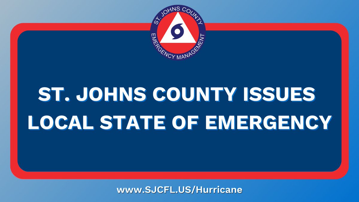 St. Johns Co EOC tweet media