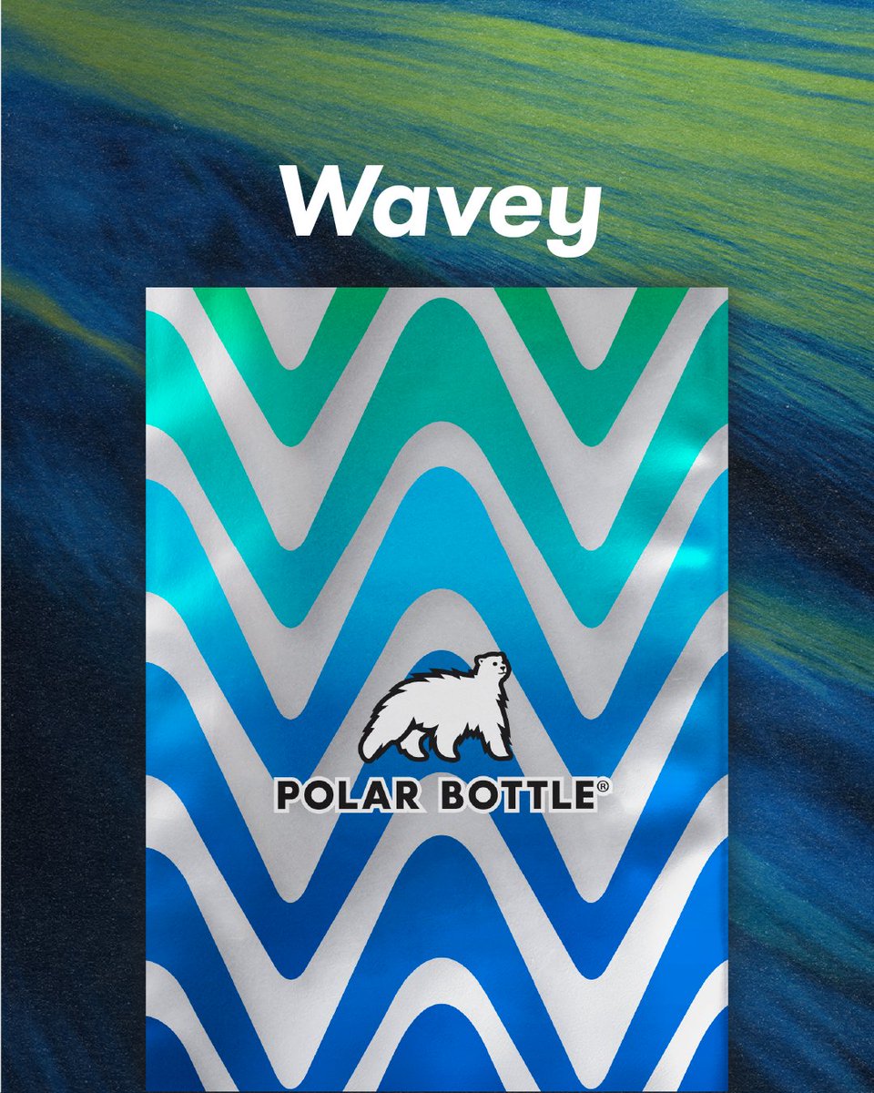 Wave(y) goodbye to this pattern. Don't miss out on the chance to grab this bottle before it's retired for good. 

#recollect #retro #wavey