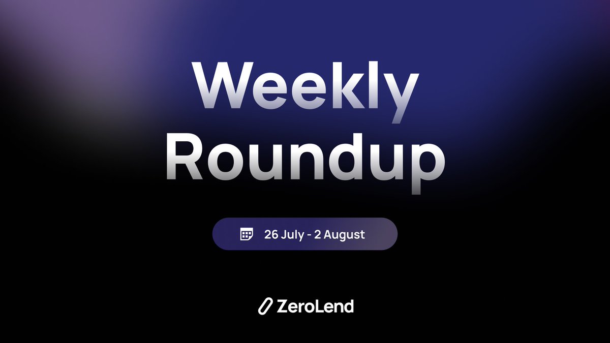 zerolendxyz's tweet photo. Q4 2024 will be full of surprises for the $ZERO community 😎

We have planned L2 integrations, exciting features, and ZeroLend One's launch!

Here's our weekly rundown + behind-the-scenes alpha 🧵 👇 https://t.co/Zzex8hLc0Z