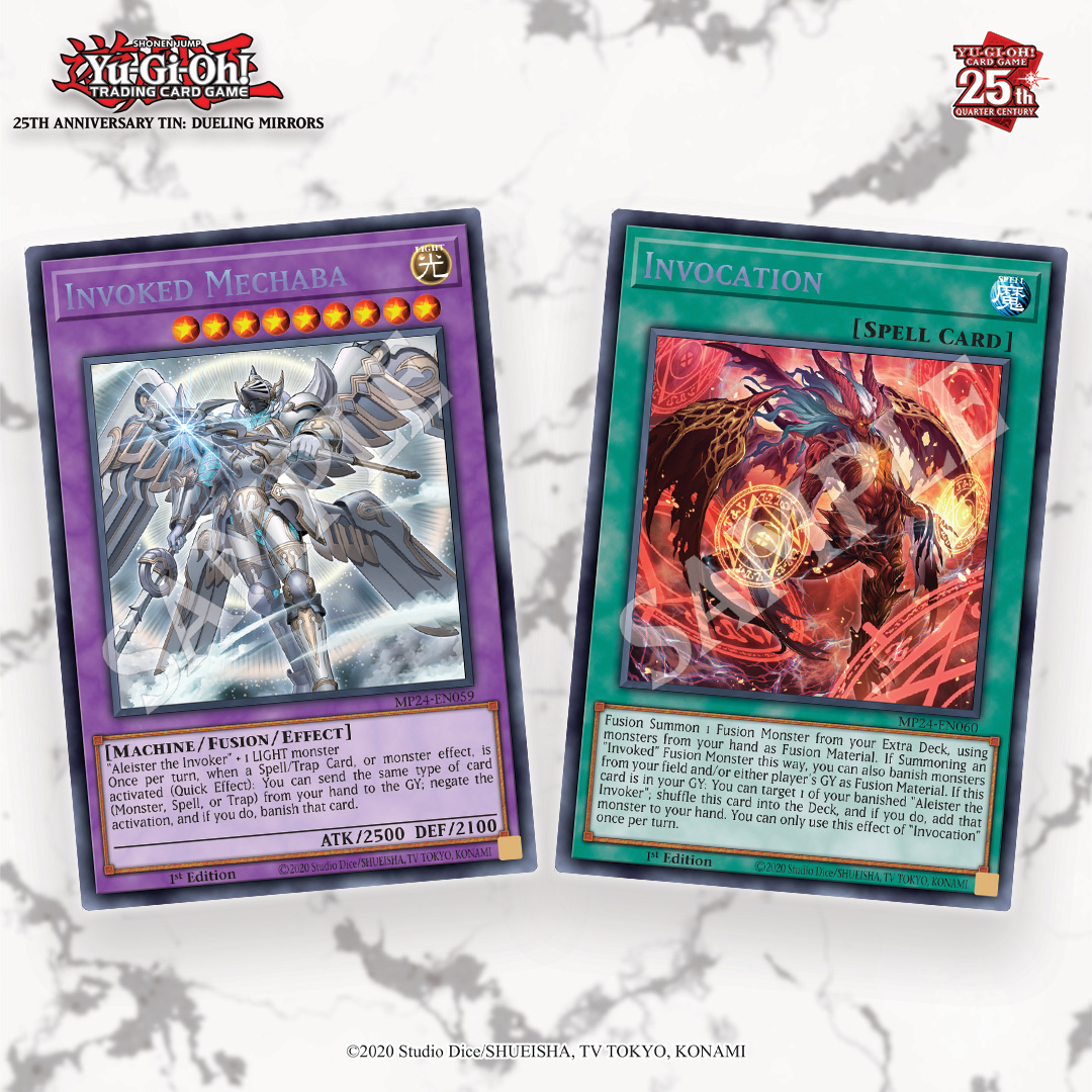 These 2 Prismatic Secret Rares are getting new art in this year's Tins!  Check back next Saturday for a couple more cards getting a new look on  September 20! #YuGiOhTCG