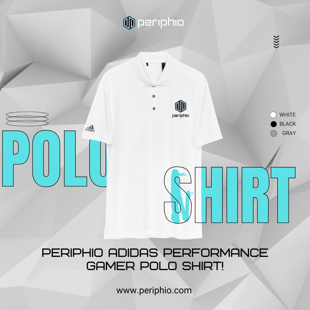 PeriphioGaming's tweet photo. Dress for success, both in-game and out of game! The Periphio Polo T-shirt combines comfort and style for the ultimate gamer essential. Available in multiple colors - find your perfect match!
#Periphio #GamerStyle #ShopTheLook #GamerApparel #ShopNow #GamerFashion #GamerSwag https://t.co/RsPzJbT2bC