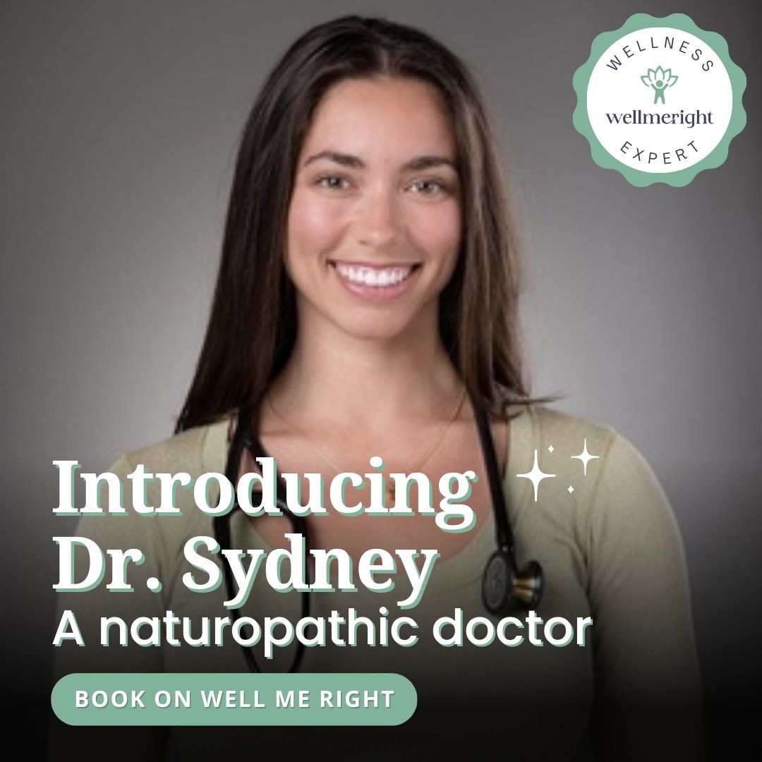 wellmeright's tweet photo. Meet Dr. Sydney 🌿 A passionate naturopathic doctor dedicated to holistic health and natural healing. 🌸 

Book now at: https://t.co/JwedUnO9iD

 #wellmeright #NaturopathicDoctor #HolisticHealth #NaturalHealing #MeetTheExpert https://t.co/phBkMNPz9b