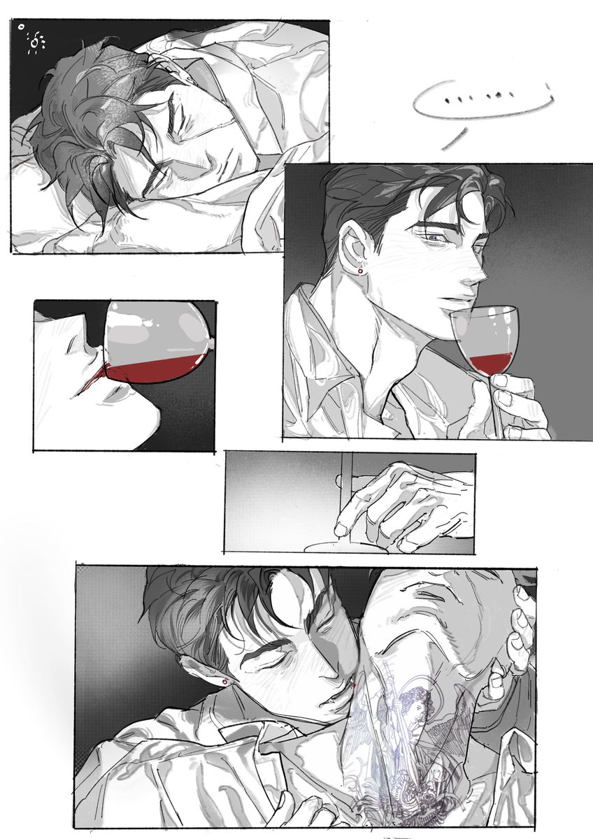 后续 有两张但是没能画完，先发一张
#웻샌드 #WetSand