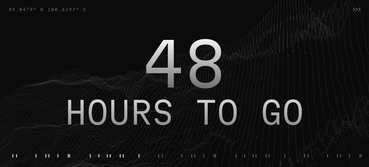 Less than 48 hours until TGE! 

Get ready, get set, get $SAI ⏳