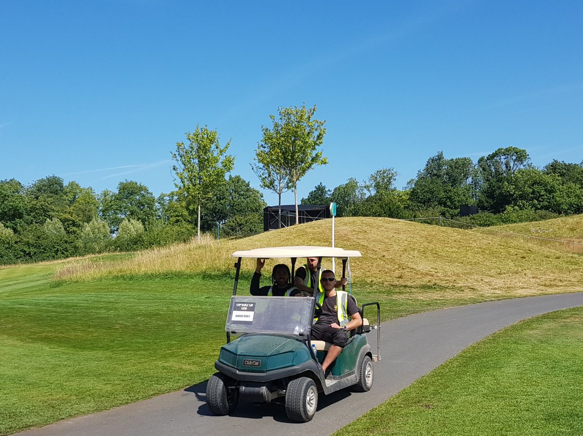 Audio derig of Liv Golf in Utoxeter with <a href="/AlphaCrewLtd/">AlphaCrew</a> #Events #EventsIndustry