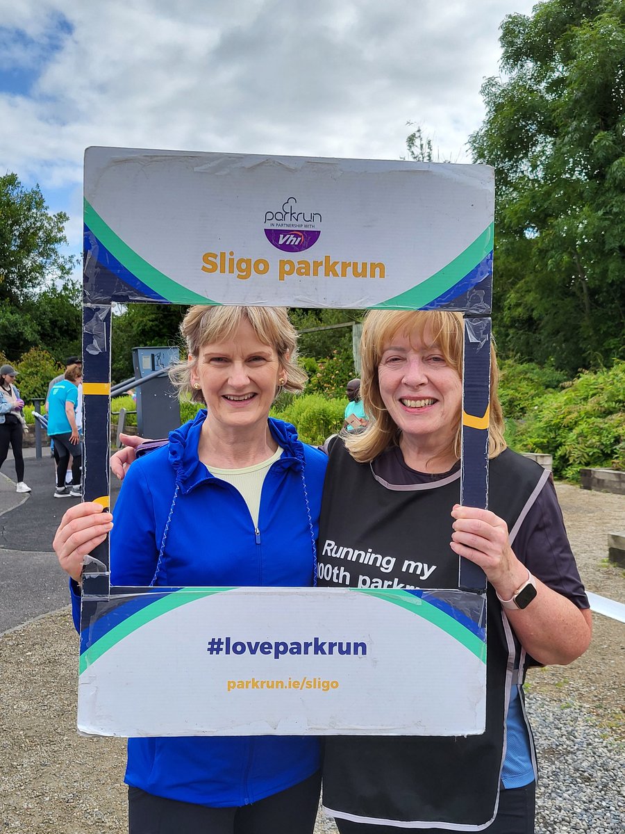 Sligo parkrun (@sligoparkrun) on Twitter photo Run Report and results. Event  # 413 3rd August 2024
Congratulations to Lorna & Marie who both completed their 💯th parkruns today
news | Sligo parkrun parkrun.ie/sligo/news/202… #parkrun Run Report and results. Event  # 413 3rd August 2024
Congratulations to Lorna & Marie who both completed their 💯th parkruns today
news | Sligo parkrun parkrun.ie/sligo/news/202… #parkrun
