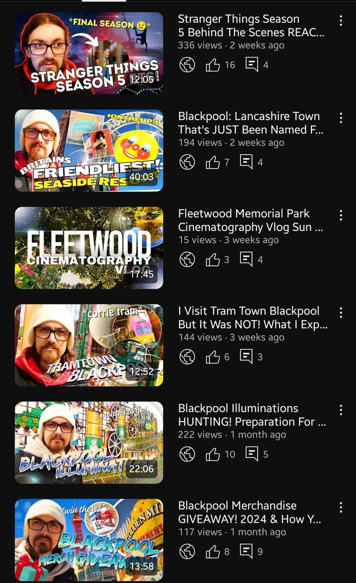 PRobinson1997's tweet image. Want to try get back to this point if I can.. Regular vlogs start again from next week... Including a big hour long vlog of all things sun sea, sand and illuminations in Blackpool #youtube #creator #vlogging #vloggingadventures