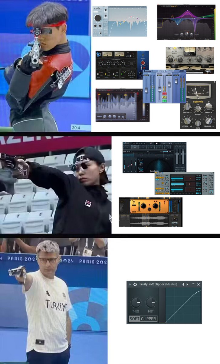 only ableton saturator w/ soft clip on the master 😤😤😤