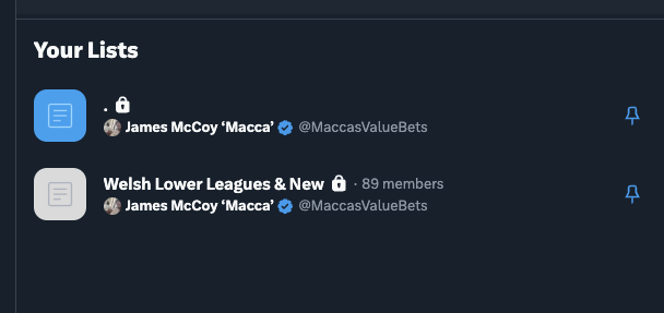 MaccasValueBets's tweet photo. Focusing on niche leagues is one of the BEST ways to make money via betting.

1️⃣ Less scrutiny = more opportunity
2️⃣ Spot inaccuracies in opening odds
3️⃣ Deep knowledge > bookmaker models

🚨 I've also included one of the best secret tools to do this (And it's free)👇 

All over betting twitter you'll see the big 5 European leagues being shared but the truth is, it's very hard to find value in those leagues - Especially if you're starting out.

If you're not benchmarking and want to focus on major markets then niche down. You need to invest your time in markets where the bookmakers don't put as much effort into.

A good example is becoming an expert in women's football or Mens lower division football.

Women’s football is an excellent example of a niche that offers a huge amount of opportunities for bettors. With growing popularity, more and more women's football markets are being offered, despite advanced statistics such as expected goals not being available. This is where you get your edge.

Unlike major men's leagues such as the English Premier League, women’s football leagues do not attract the same level of scrutiny from bookmakers. This lack of attention means that the opening odds are often less accurate, providing a very good opportunity for those who know their sh*t.

📊Data Deficiency Equals Opportunity

In high-profile leagues, bookmakers have access to vast amounts of data and sophisticated models to set their lines. In contrast, lower-profile mens football leagues or many women’s football leagues suffer from a lack of data. This allows you to exploit inaccuracies in the odds if you keep on top of a set few leagues.

🔍Developing an expertise in a league or two and immerse yourself.

To succeed in niche betting, you need to become an expert. This involves not just watching games, but also understanding the intricacies of the league. Follow team news, track player performances, and be aware of any off-field issues that might affect a team’s performance. The goal is to know more than the bookmakers.

🔢Utilizing Multiple Sources

Gather information from a variety of sources. Official league websites, local sports news, social media, and forums can provide valuable insights that are not reflected in the odds. The more information you can collect, the better equipped you will be to identify when a team is undervalued.

🔐Biggest secret weapon: Twitter Lists

It was only today where I saw locals in Wales tweeting out and writing in group chats that one of the teams have had most their players walk out due to a pay dispute, however even hours after the news breaking, the odds hadn't changed one bit on the bookies.

I bet £300 on them to win. Safe to say, I made my money back.

Make lists on twitter and add people who are invested the day to day runnings of a club, even official club and league accounts. There's often invaluable information being tweeted that you can use to exploit the bookies.

🛒Line Shopping

Place bets across multiple bookmakers. This reduces the risk of being limited or banned for consistently winning. By comparing odds from different bookmakers, you can ensure you are getting the best possible value for your bets whilst spreading out the bets on multiple books to stay under the radar. (Hint, stay under 75% of the markets limits for increased limitation protection)

💎 I haven't got the time! / Benchmarking

Don't worry, it's a time consuming process and if time's short for you, you can always do what I mentioned earlier in the tweet. Benchmarking.
Eventually the 'sharps' will get hold of this knowledge and move the betting lines. 

The strategy is simple here - follow the sharp money and you WILL make profit. 

It used to be a process of manually checking the odds of pinnacle vs your local bookmaker however a few of us in the betting space ( @TipsterCharlie @EVPositions @oddsnotifier @MaccasValueBets ) have teamed up to create an automated scanner. In just seconds of a scan, you get notified of all the markets in which the bookmakers are being too slow. Essentially allowing you to bet on odds which are far too high.

🚨We're very close to releasing a beta version of this tool. If you want early access to it, check out the link in the comments in this tweet   ⬇️

💙If you found the tweet useful, a like or share is appreciated.

🔰Advise you bookmark it for a later date as you likely won't remember all of the information.

⬇️ Checkout the tool below which will be available very soon...