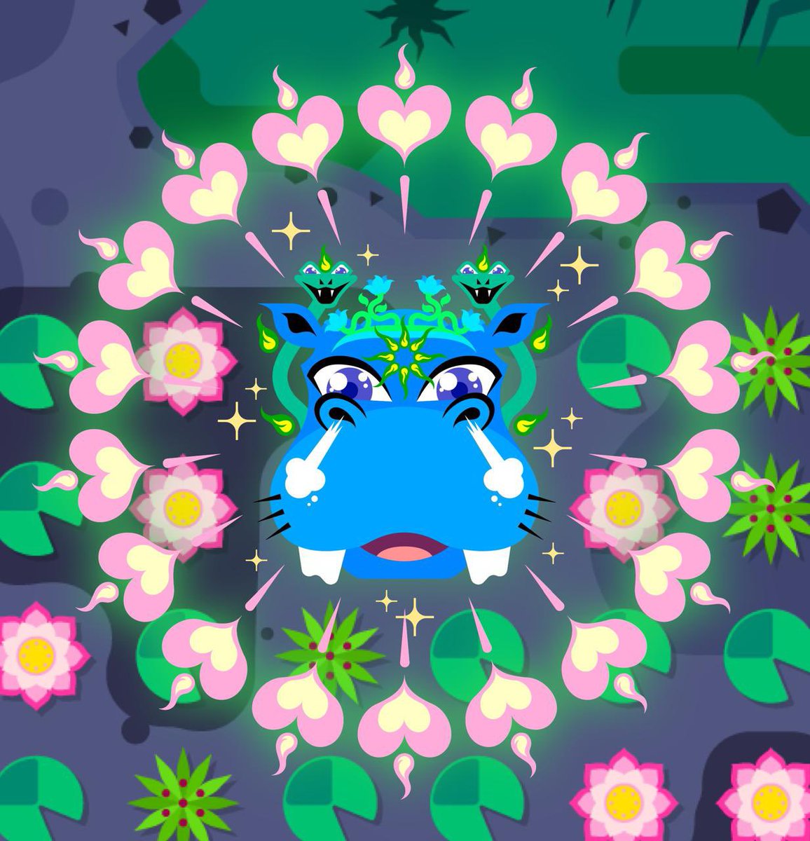 rewildergames's tweet photo. Say hello to Hypno-potamus #screenshotsaturday https://t.co/BJUYccNBDF
