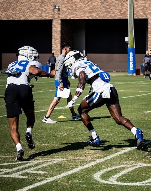RCHSCougarsFB's tweet image. 2024 RC Grad @KCondoll #29 now at @DukeFOOTBALL handling business 💯
#WeAreRancho🖤💜