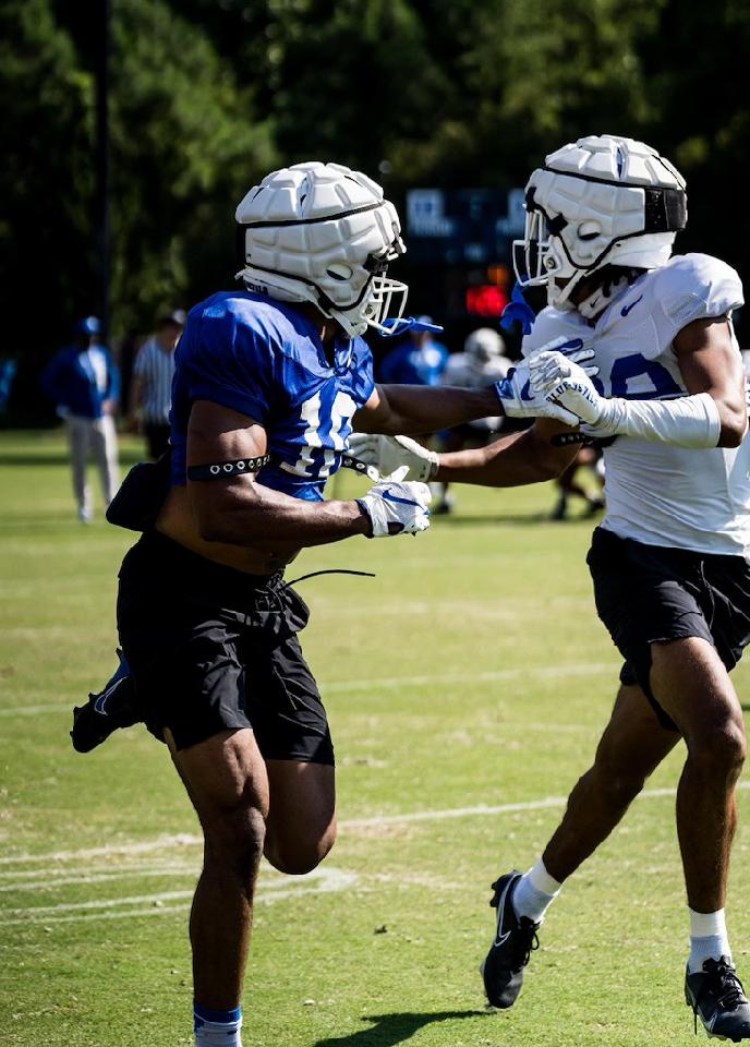 RCHSCougarsFB's tweet image. 2024 RC Grad @KCondoll #29 now at @DukeFOOTBALL handling business 💯
#WeAreRancho🖤💜