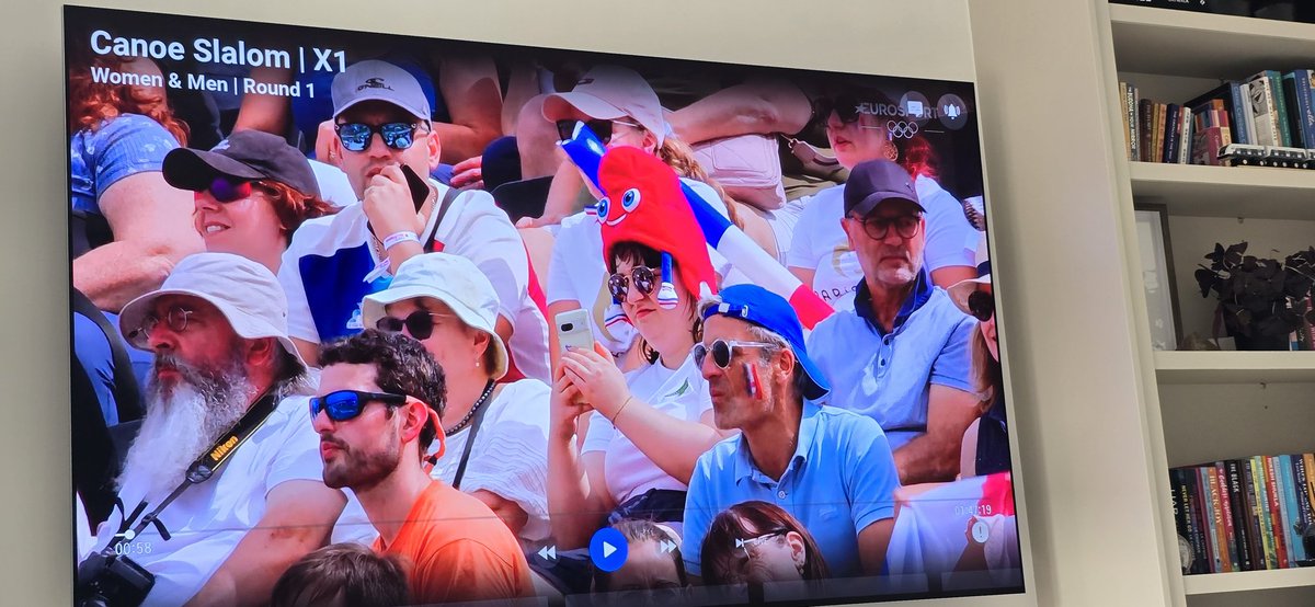 HammertimeLH44's tweet photo. @TheLastLeg when did @adamhillscomedy give up rugby and like enjoyinh Canoe Slalom... More importantly when did he become French? You can fool us with you backwards turned blue baseball cap and sunglasses. @joshwiddicombe @alex_brooker https://t.co/toc2soX924