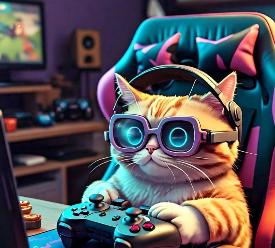 Who said the weekend can be complete without some video games?

Take a chill pill 😃
